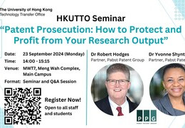 Patent Prosecution: How to Protect and Profit from Your Research Output