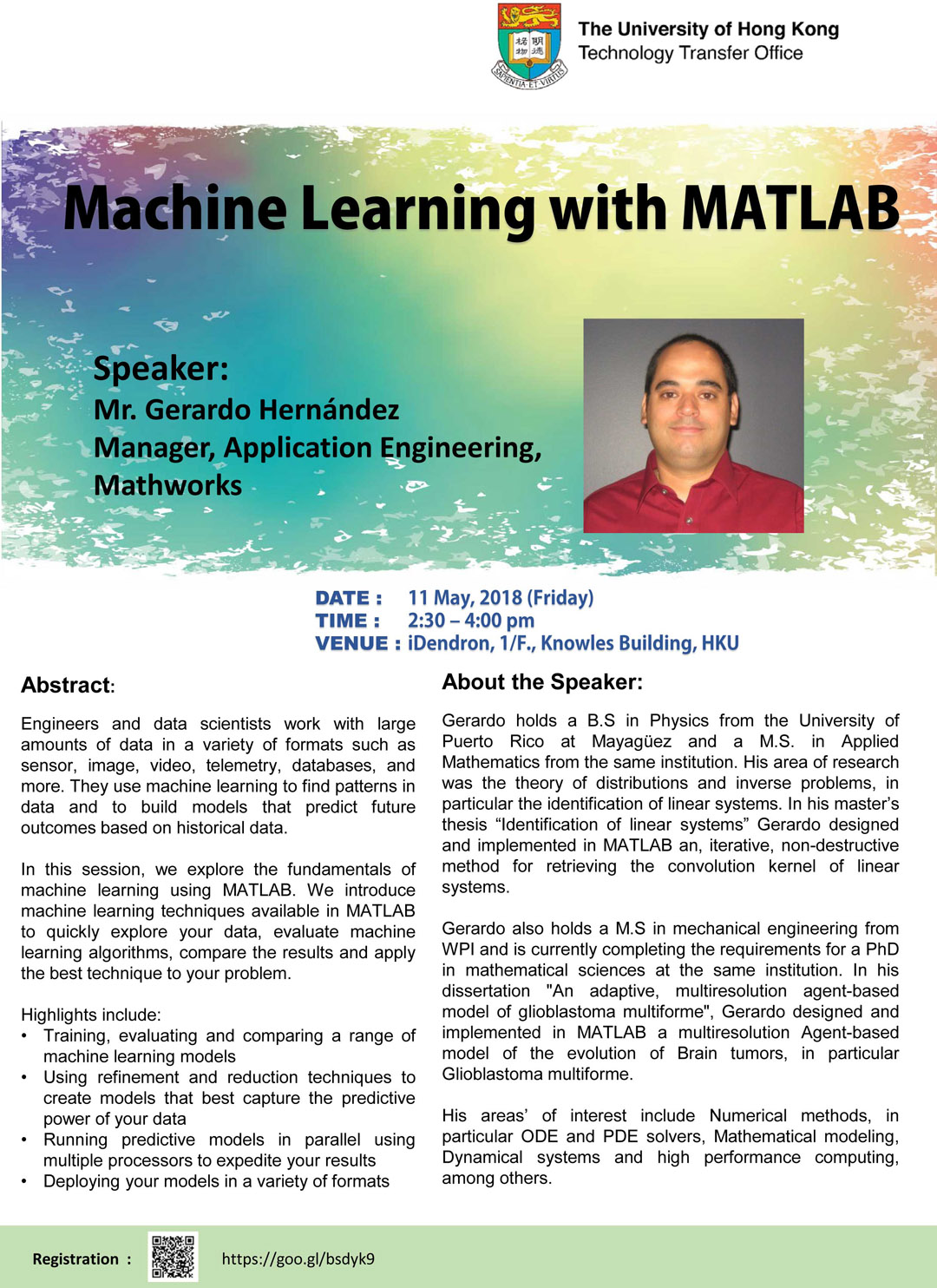 Machine Learning with MATLAB by Mr. Gerardo Hernández