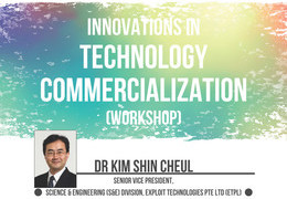 Workshop : Innovations in Technology Commercialization