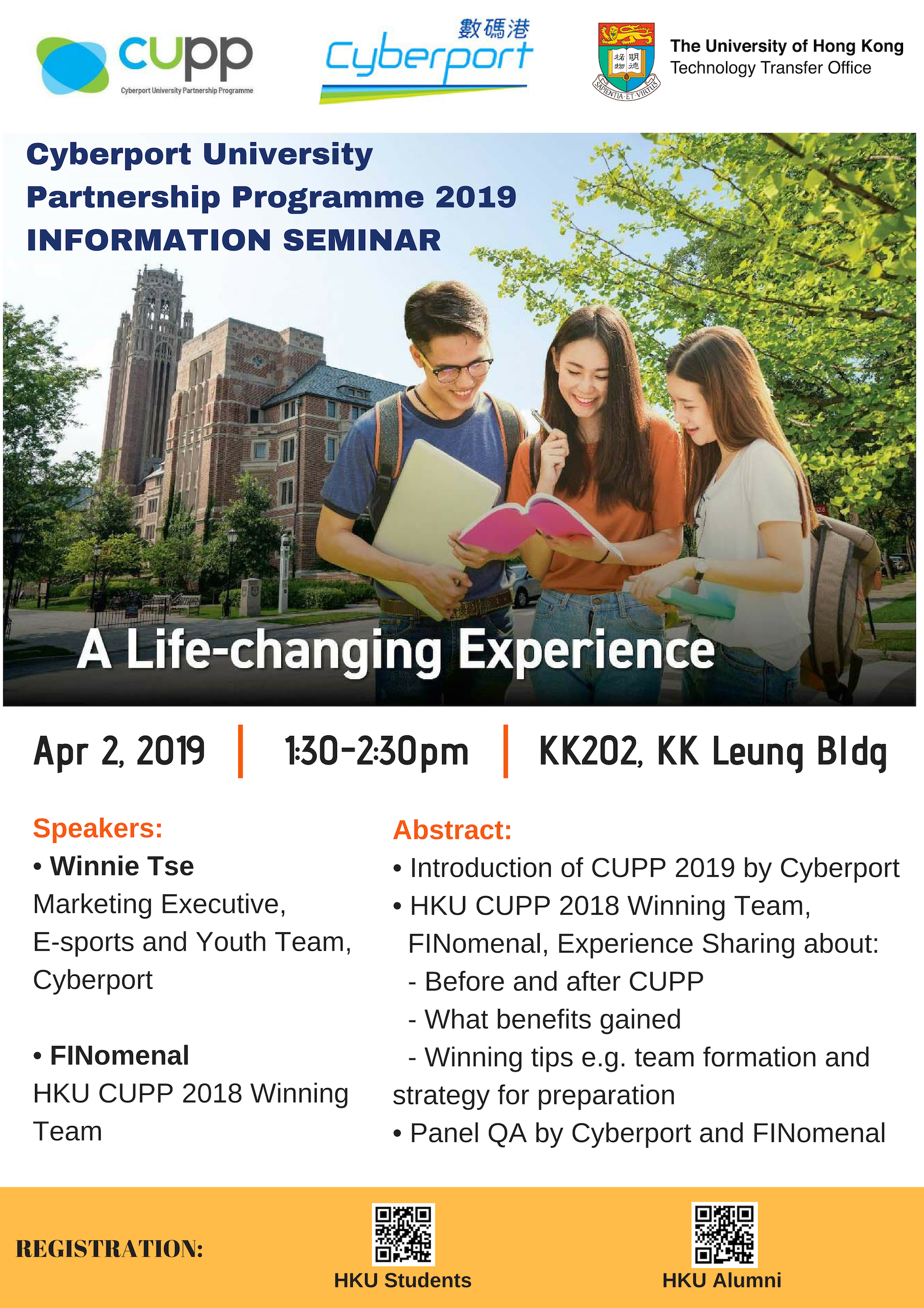 CUPP 2019 Information Seminar