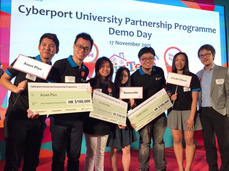 Winners of the inaugural Cyberport University Partnership Programme (“CUPP”) gallery photo 1