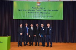 Public Lecture : Open Innovation and Public-Private Partnerships